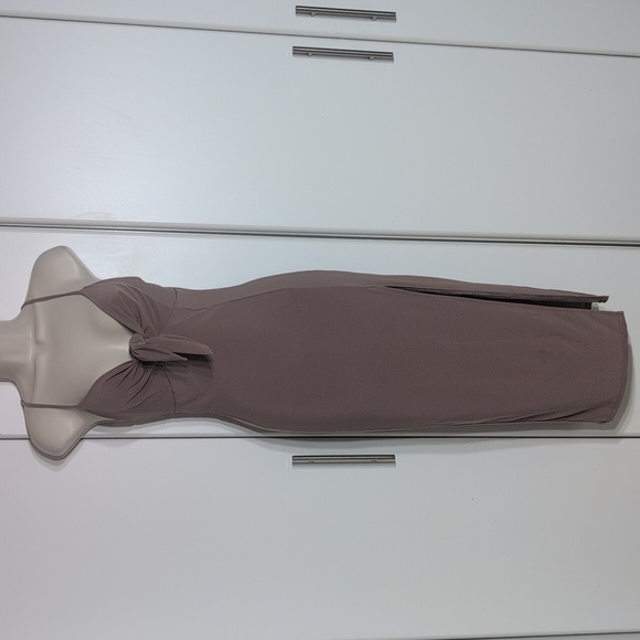 MistyRose Elegant Tan Spaghetti Strap Dress Size XS - Picture 1 of 9
